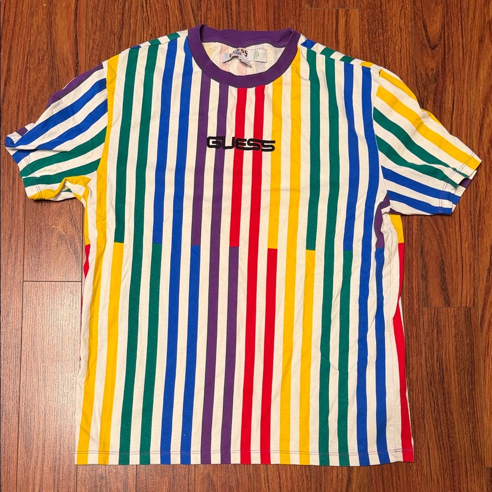 Guess Colorful Striped Tee